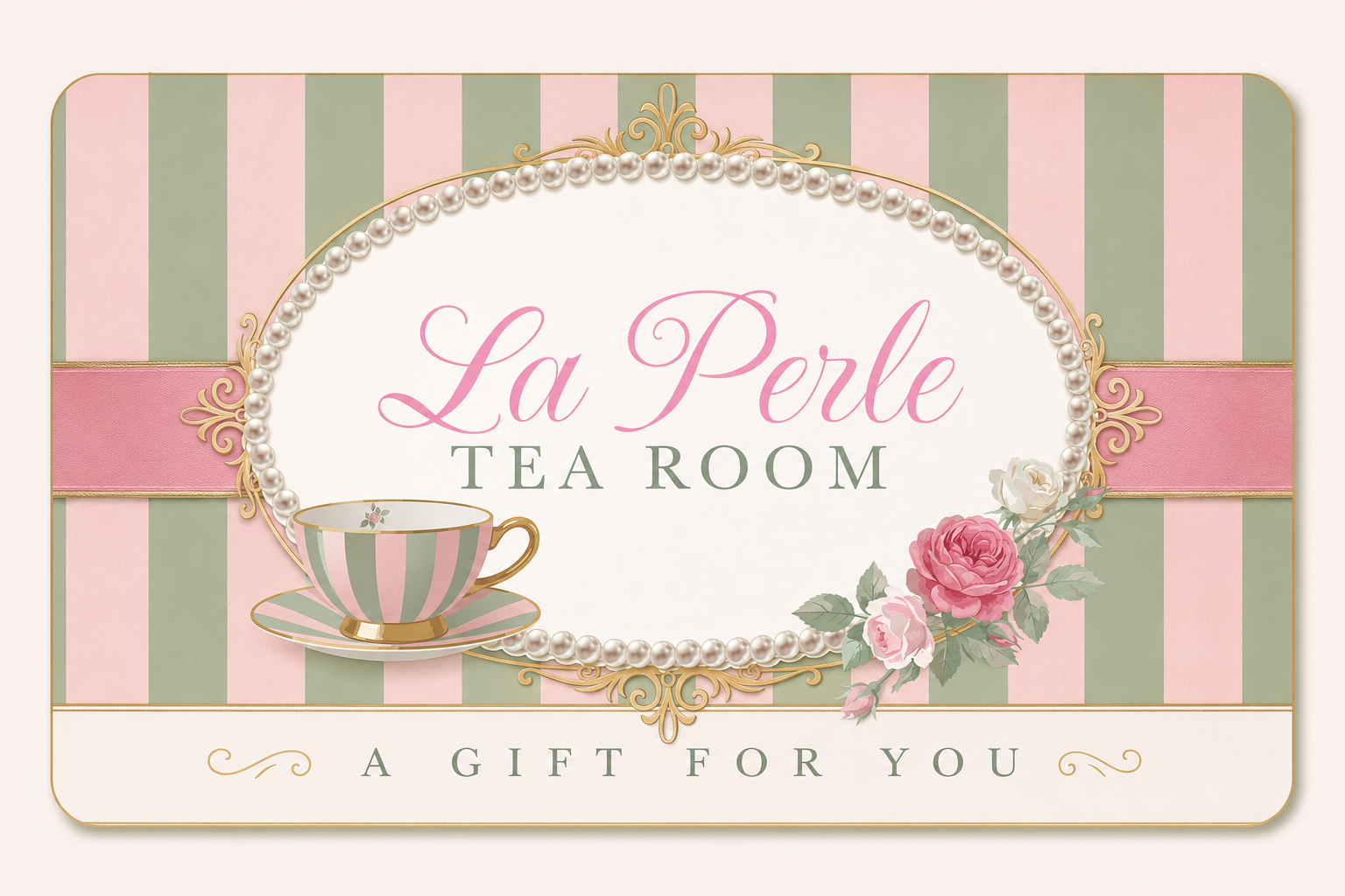 La Perle Tea Room Gift Card